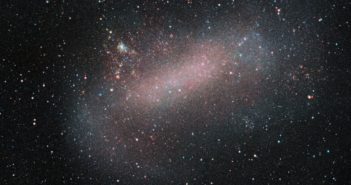 photograph of the Large Magellanic Cloud