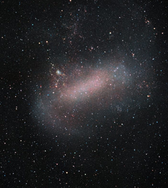 photograph of the Large Magellanic Cloud