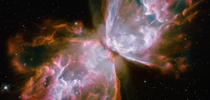 Hubble image of the Butterfly Nebula