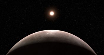 artist's impression of a rocky exoplanet