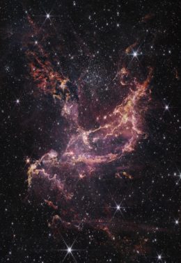 an image of a star-forming region from JWST