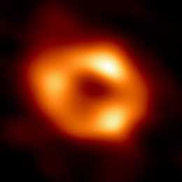 image of the Milky Way's central supermassive black hole