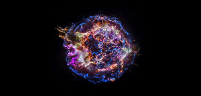 X-ray image of supernova remnant Cassiopeia A