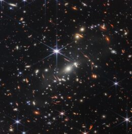 JWST image of the galaxy cluster SMACS