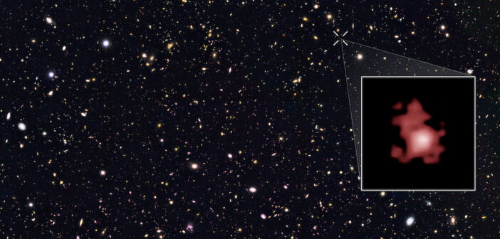 Distant Galaxy GN-z11 as seen in the GOODS North Survey field