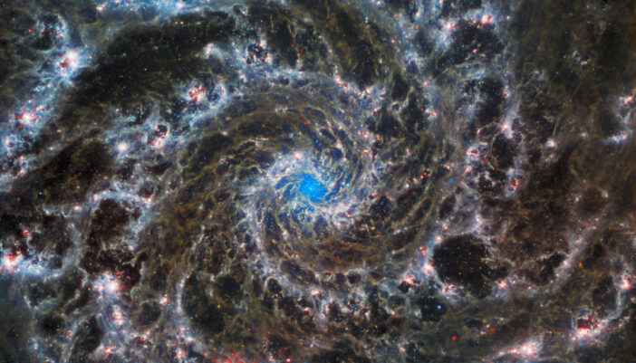 JWST image of the Phantom Galaxy