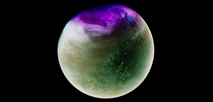 ultraviolet image of Mars