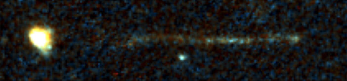 Color image of the linear stellar wake