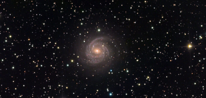 Spiral galaxy NGC 6814