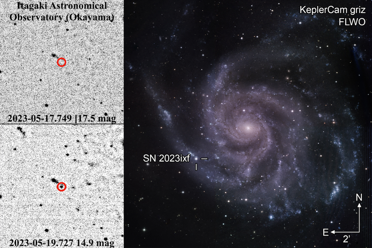 Getting to Know the Supernova Next Door: SN 2023ixf - AAS Nova