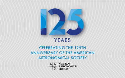 125th Anniversary of the American Astronomical Society