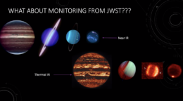 infrared image of the giant planets from JWST