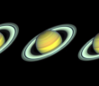 Hubble images of Saturn