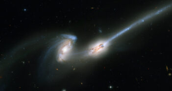 image of interacting galaxies