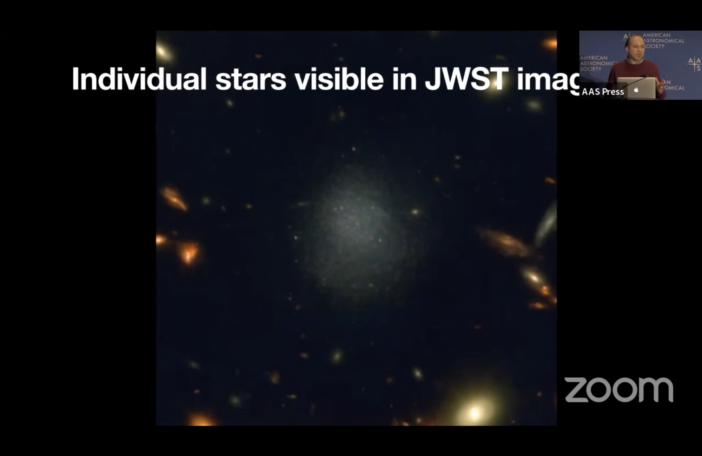 Timothy Carleton presents JWST observations of a potential isolated dwarf galaxy
