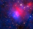 X-rays, dark matter and galaxies in cluster Abell 2744