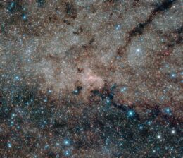 Hubble Space Telescope image of the Milky Way's nuclear star cluster