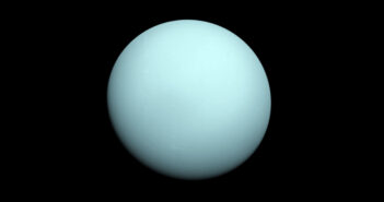 photograph of Uranus