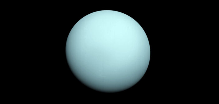 photograph of Uranus