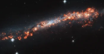 spiral galaxy NGC 3432