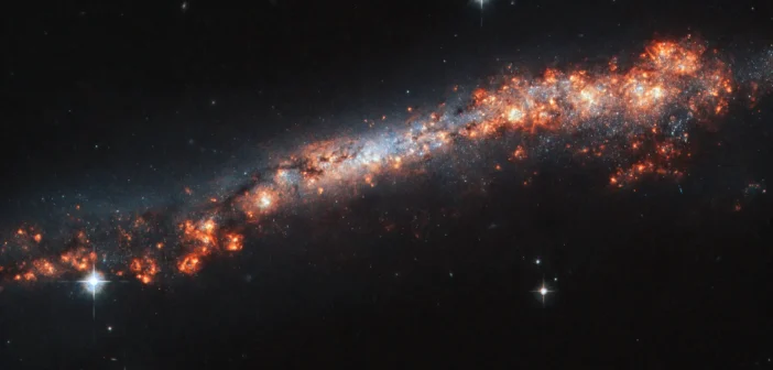 spiral galaxy NGC 3432