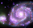 multi-wavelength image of Messier 51