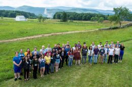 photograph of the 2023 Single Dish Summer School participants