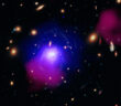 Multiwavelength image of the galaxy cluster SDSS J1531+3414