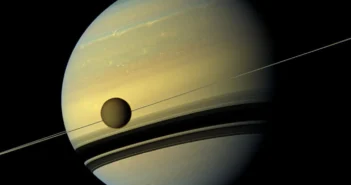 Titan and Saturn