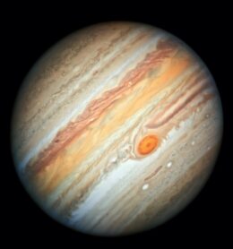 Jupiter with its Great Red Spot