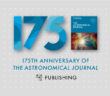 banner announcing the 175th anniversary of the Astronomical Journal