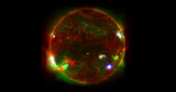 multi-wavelength image of the Sun