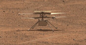 Ingenuity helicopter on Mars