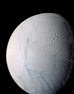 Enceladus and its tiger stripes