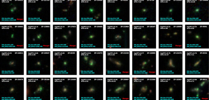 galaxies containing green seeds