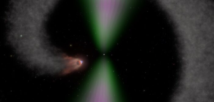 illustration of a spider pulsar