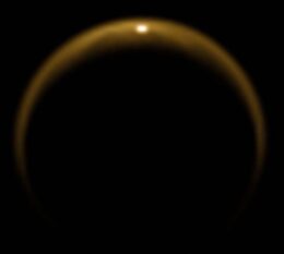 specular reflection on Titan