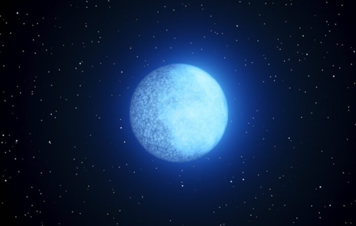 double-faced white dwarf