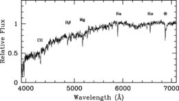 stellar spectrum