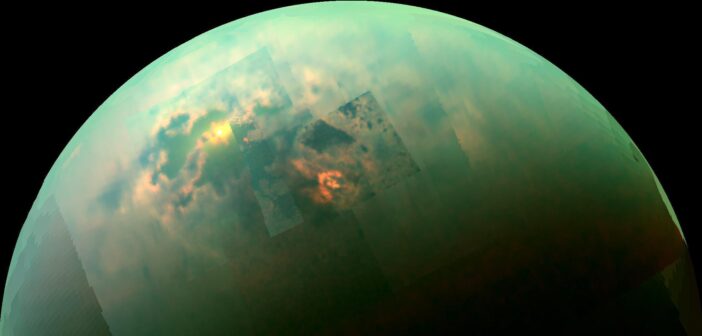 Titan sunglint