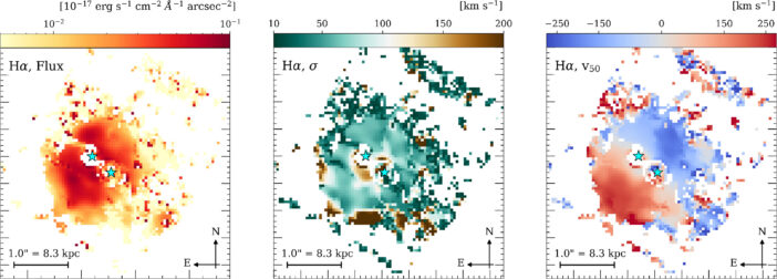 H-alpha emission maps