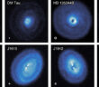 radio images of eight protoplanetary disks