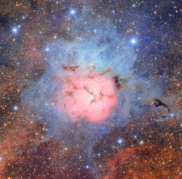 Trifid Nebula closeup