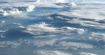 Earth's clouds seen from space