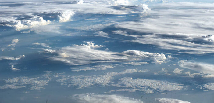 Earth's clouds seen from space