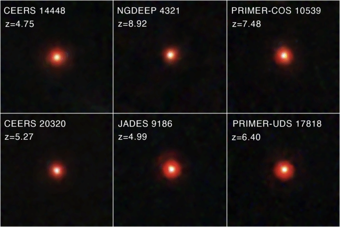 little red dots