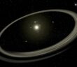illustration of a planetary system