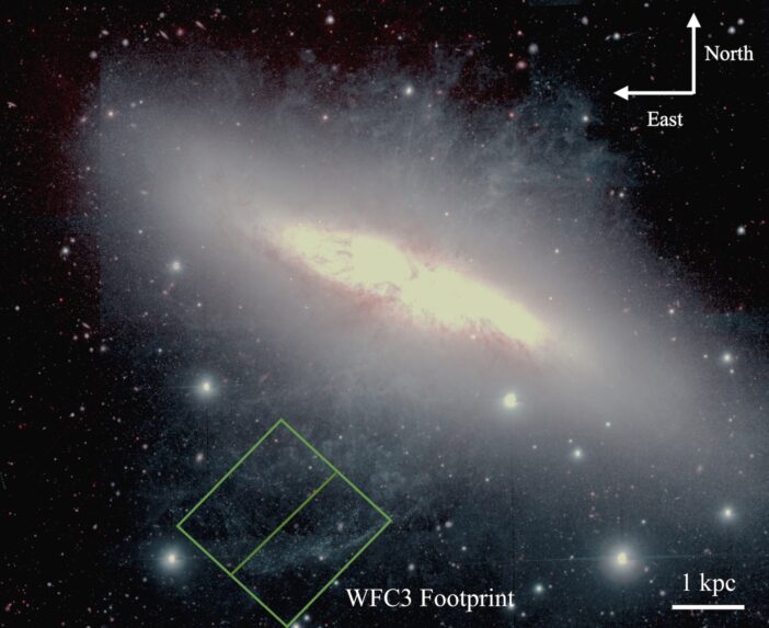 starburst galaxy Messier 82
