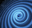 gravitational wave illustration