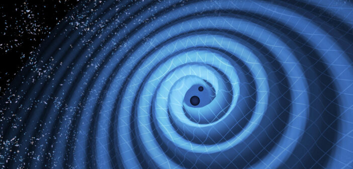 gravitational wave illustration